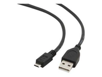 GEMBIRD CCP-MUSB2-AMBM-6 Gembird kabel micro USB 2.0 AM-MBM5P 1,8M ładowanie transmisja czarny