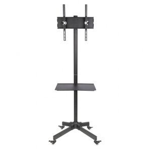 Stolik/wózek na kółkach + uchwyt do TV 23-55" 25 kg S-09