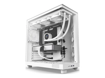 NZXT Obudowa H6 Flow midi tower biała