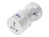 AKYGA Adapter podróżny AC AK-AD-61 worldwide biały