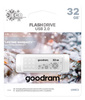 GOODRAM FLASHDRIVE 32GB UME2-WINTER WHITE USB 2.0