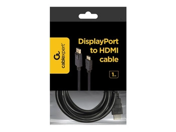 GEMBIRD CC-DP-HDMI-1M Gembird kabel DisplayPort (M) -> HDMI (M) 1m