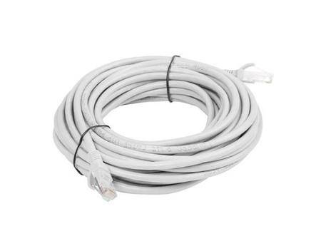 PATCHCORD KAT.5E 15M SZARY FLUKE PASSED LANBERG