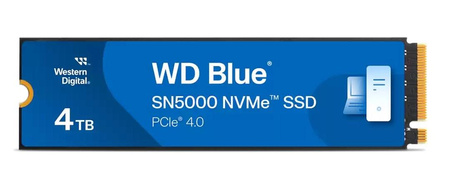 4TB WD BLUE SN5000 NVME SSD/PCIE GEN 4.0 UP TO 5500 MB/S RS