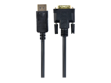 GEMBIRD CC-DPM-DVIM-3M Gembird kabel DisplayPort (M) - > DVI-D (24+1) 3m