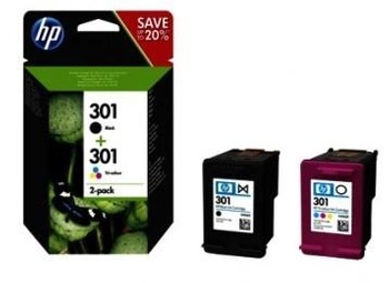 Combo Pack Tusz 301bk+cl N9J72AE