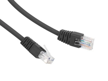 Patch cord Kat.6 UTP 0.5m czarny
