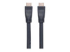 MANHATTAN 353977 Manhattan Kabel monitorowy HDMI/HDMI V2.0 M/M Ethernet CL3 10m czarny