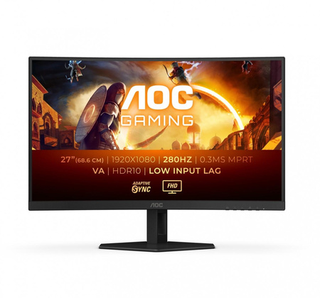 Monitor C27G4ZXE 27 cali Zakrzywiony Fast VA 280Hz HDMIx2 DP 