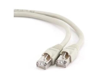 GEMBIRD patchcord kat 6 zalewane końcówki 0.5m szary