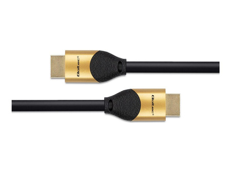 QOLTEC 50356 Kabel HDMI v2.1 Ultra high speed 8K 60Hz 28AWG GOLD 3m