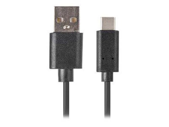 LANBERG CA-USBO-31CU-0018-BK Lanberg kabel USB-C(M)->A(M) 3.1 1.8M Czarny