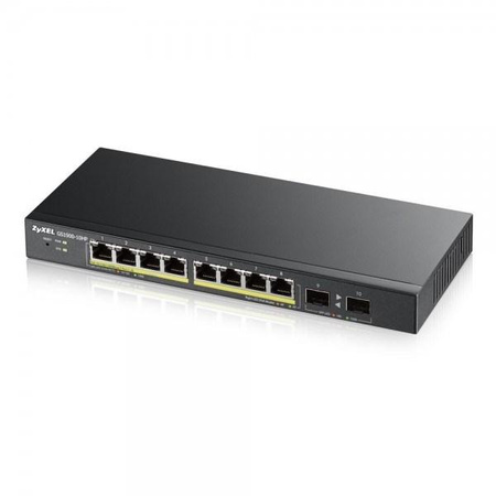 Switch Zyxel GS1900-8HP 8p PoE (PoE+: 8;) 77W Managed Gigabit