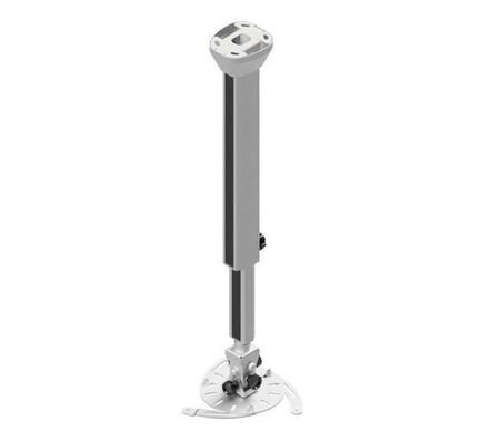 Uchwyt sufitowy do projektora PMV200W Biały, regulacja 65-100 cm