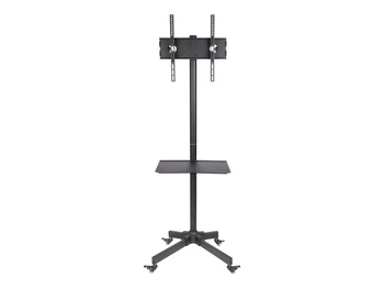 ART STO S-09 ART STOLIK/WÓZEK NA KÓŁKACH+UCHWYT DO TV 23-55 25KG S-09