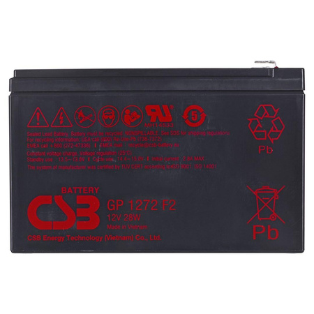 Akumulator CSB GP1272F2 12V 7,2Ah