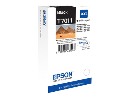 EPSON C13T70114010 Tusz Epson T701 black XXL WP4000/4500