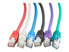 GEMBIRD PP6A-LSZHCU-B-0.25M Gembird patchcord RJ45, kat. 6A, SFTP, LSZH, 0.25m, niebieski
