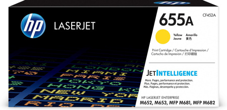 LASERJET TONER CRTG/655A YELLOW