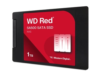 WDC WDS100T1R0A Dysk WD Red SA500 NAS 2.5 1TB SATA/600, 560/530 MB/s, 7mm, 3D NAND