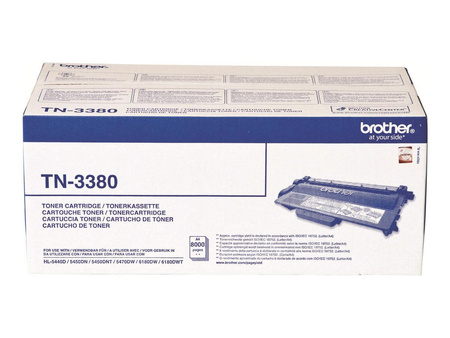 BROTHER TN3380 Toner Brother TN3380 black 8000str HL5440D / 5450DN / 5470DW / 6180DW