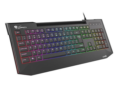 Klawiatura Genesis Lith 400 podświetlenie RGB X-Scissor 