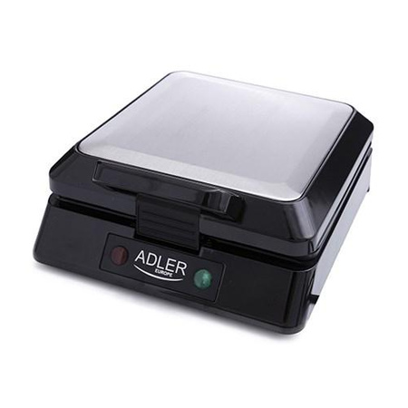Gofrownica Adler AD 3036 (1500W; kolor srebrny)