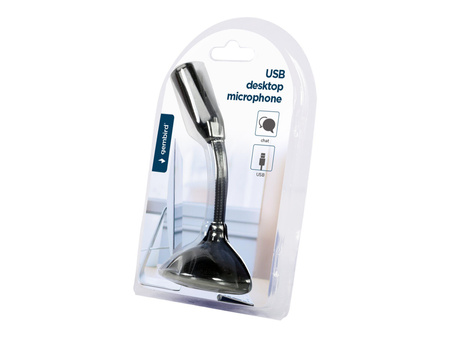 GEMBIRD USB desktop microphone MIC-DU-02 black