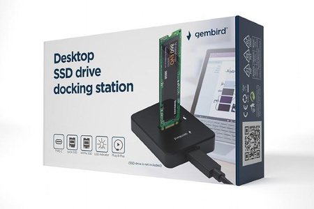 Stacja dokujaca dysków M.2 SATA i NVME USB-C 