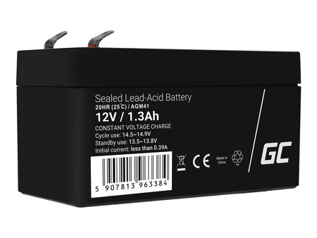 GREENCELL battery AGM VRLA 12V 1.3Ah