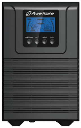 Zasilacz awaryjny UPS Power Walker On-Line 1000VA TGB 4x IEC Out, USB/RS-232, LCD, Tower, EPO