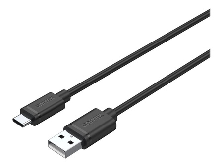 UNITEK C14067BK Kabel USB-A 2.0 - USB-C 1.5m