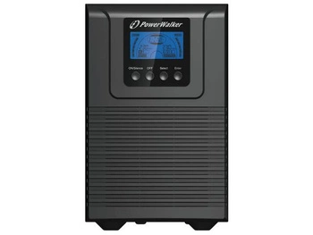 Zasilacz awaryjny UPS Power Walker On-Line 1000VA TG 4x IEC OUT, USB/RS-232, LCD, Tower, Epo