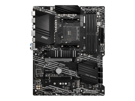 MSI B550-A PRO ATX MB AM4 4xDDR4 up to 128GB 1xPCIe 4.0/ 3.0 x16 slot 6xSATA 6Gb/s ports 2xM.2 slots