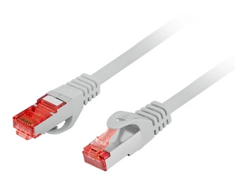 LANBERG Patchcord kat.6 FTP LSZH CU 0.5m szary Fluke passed