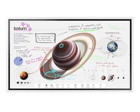 Monitor profesjonalny  WM65B 65 cali Flip PRO Dotykowa  350(cd/m2) 3840x2160 (UHD) Flip App USB-C Wi-Fi/BT 3 lata On-Site (LH65WMBWBGCXEN)