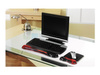 KENSINGTON 62402 Podkładka pod mysz Crystal Mouse Pad Wave - żelowa, czerwono-czarna