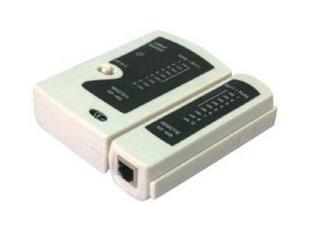 LOGILINK WZ0010 LOGILINK - Tester kabli do złącz RJ11, RJ12 i RJ45 z jednostk zdalną