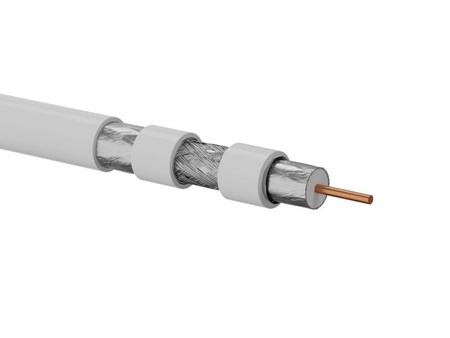 Alantec Przewód koncentryczny trishield RG6 75 Om, 1.02/4.55/6.86 PVC Eca 100m (KRT102A0PV100)