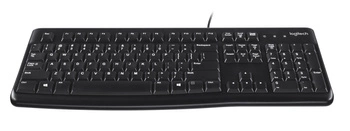 Klawiatura membranowa Logitech K120 920-002479 (USB 2.0; (US); kolor czarny)