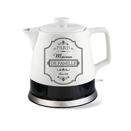 Ceramiczny czajnik elektryczny "PARIS MAISON"  1,0l  1200W  MR-072 