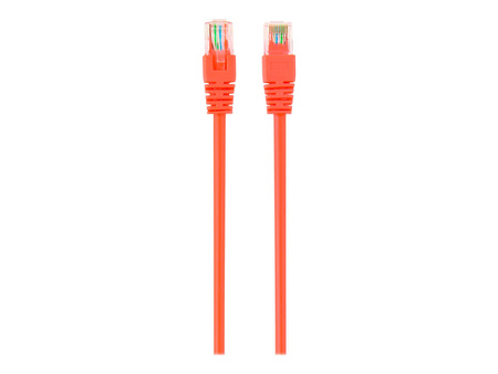 GEMBIRD patchcord RJ45 osłonka zalewana kat 5e UTP 1m pomarańczowy