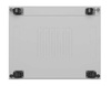 Szafa instalacyjna rack stojąca 19" 47U 800x1200 szara drzwi perforowane LCD ( flat pack) V2