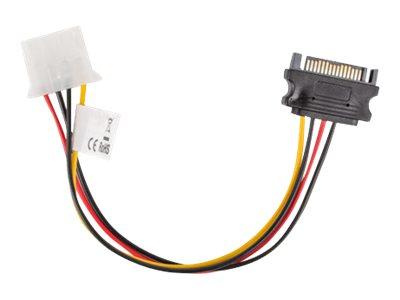 LANBERG CA-SAHD-10CU-0015 Lanberg kabel SATA zasil.(M)->MOLEX(F) 15cm