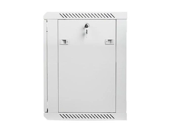 Szafa rack Lanberg WF01-6412-10S (12U; 635mm / 600mm / 450 mm; wisząca; Szklane; 19''; kolor szary)