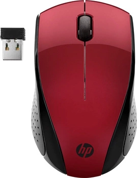 Mysz HP Wireless Mouse 220 Sunset Red bezprzewodowa czerwona 7KX10AA