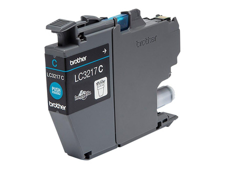 BROTHER LC3217C Tusz Brother LC3217C cyan 550 str MFCJ6935DW