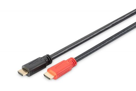 Kabel połączeniowy HDMI HighSpeed z Ethernetem ze wzmacniaczem 4K 30Hz UHD HDMI A/A M/M 15m