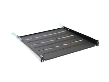 DIGITUS TN-19-450-1U-BK Shelf 1U 450mm black - Towar z uszkodzonym opakowaniem (P)
