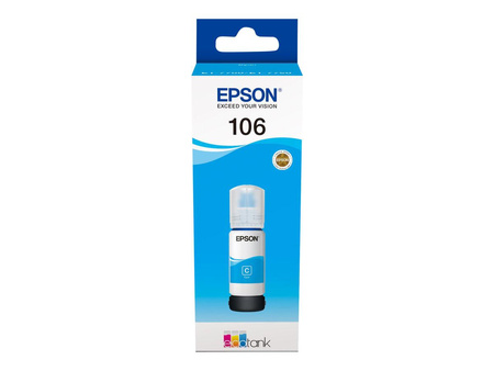 EPSON C13T00R240 Tusz Epson Cyan 106 EcoTank L7160